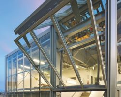 3. Sustainable Steel metal building with windows